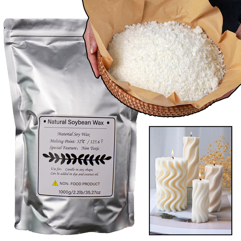 Candle Making Kits - 1000g 500g 250g 100g Doğal Soya