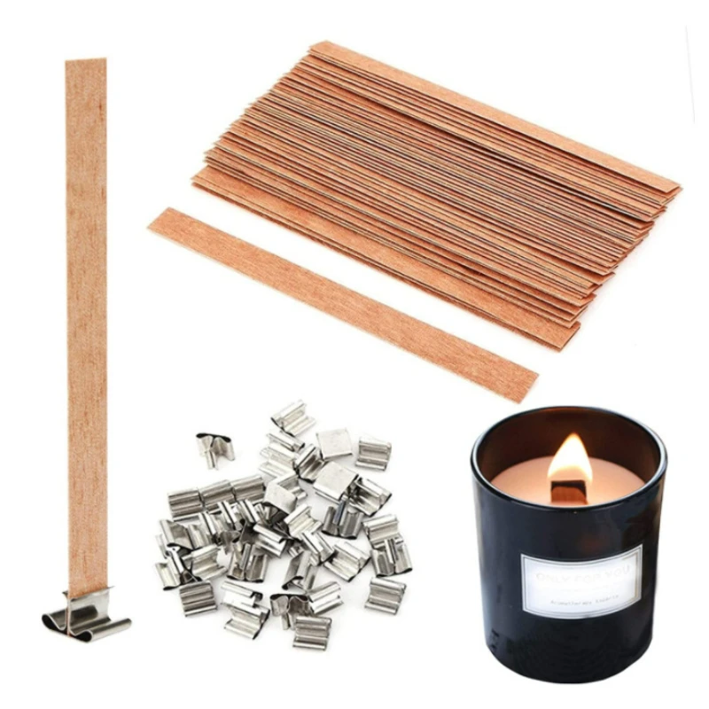 Candle Making Kit Beeswax - 30 adet Yüksek Kaliteli Ahşap Mum