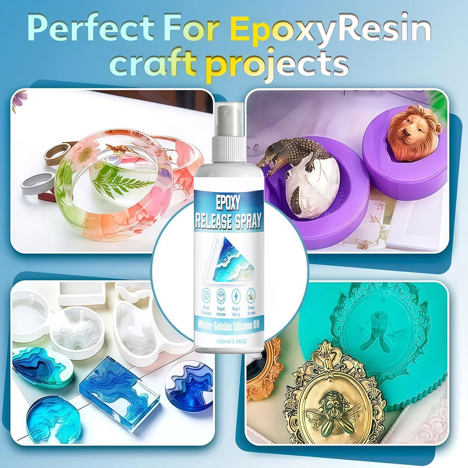 Candle Making Workshops - Kalıplar için Reçine Çıkarma Spreyi 100ml