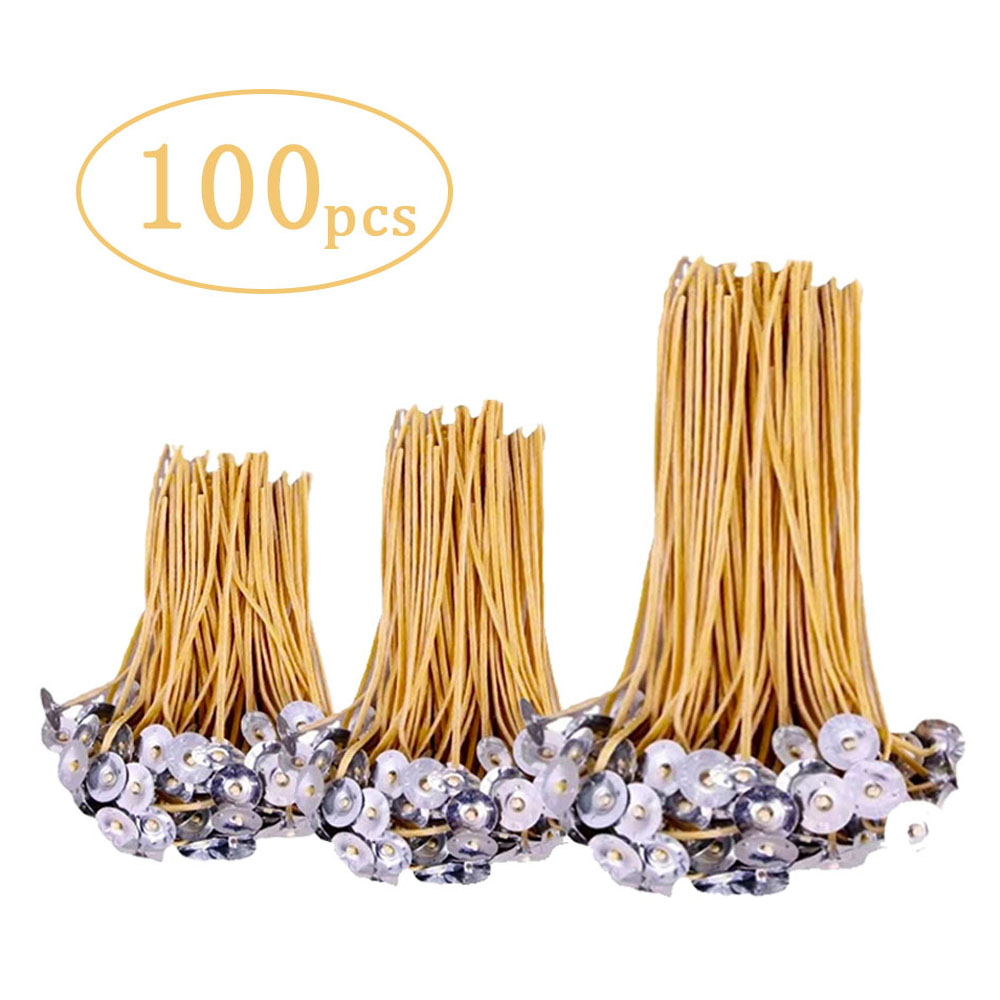 Candle Making Kit Beeswax - 100 Adet Balmumu Mum Fitilleri 9-20