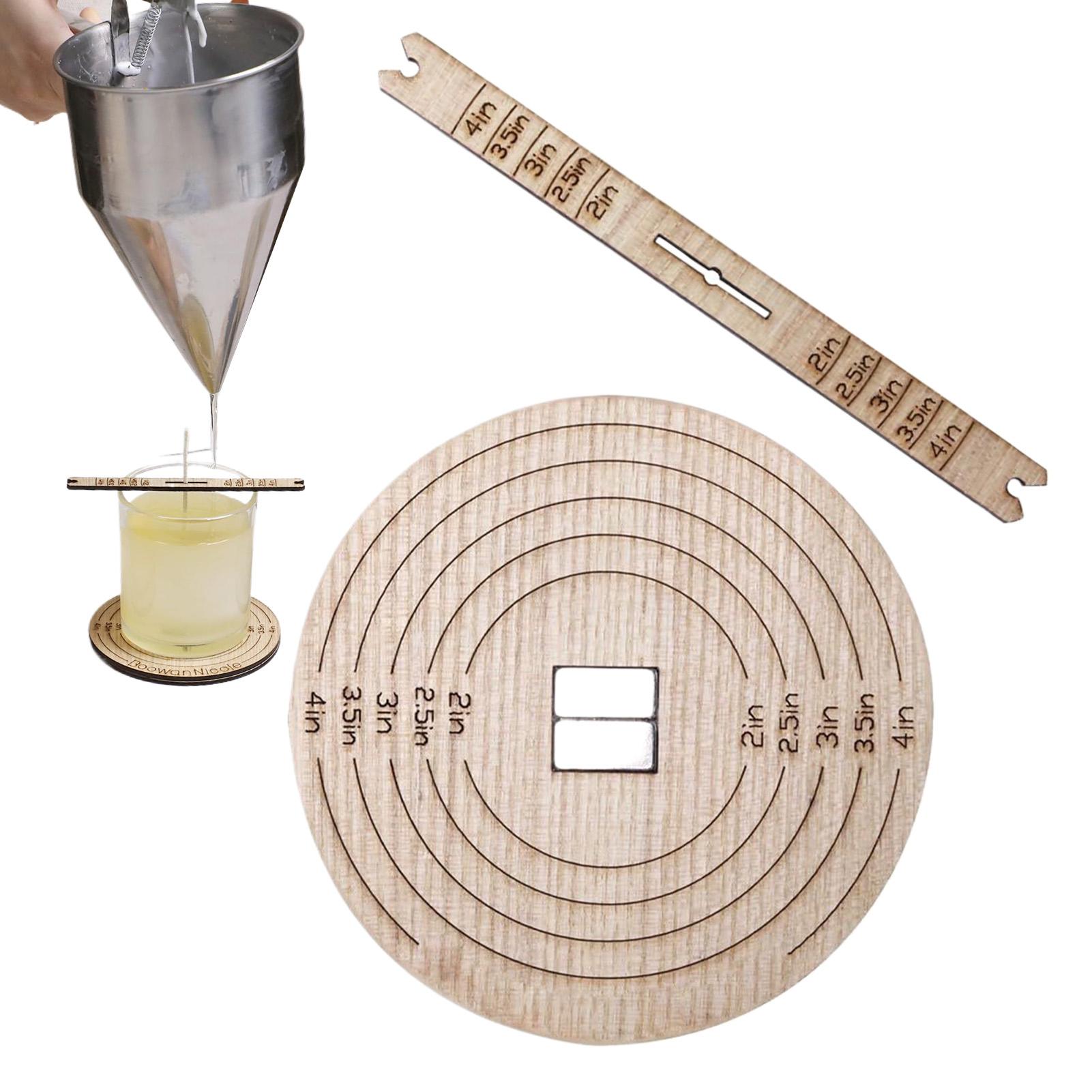Candle Making Homewood - 2 adet fitil merkezleme aracı ahşap
