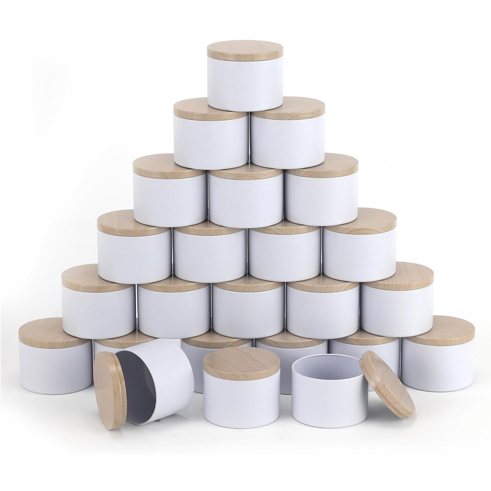 Metal Ahşap Desenli Kapaklı Be - Candle Making Homewood incelemesi ve fiyatı