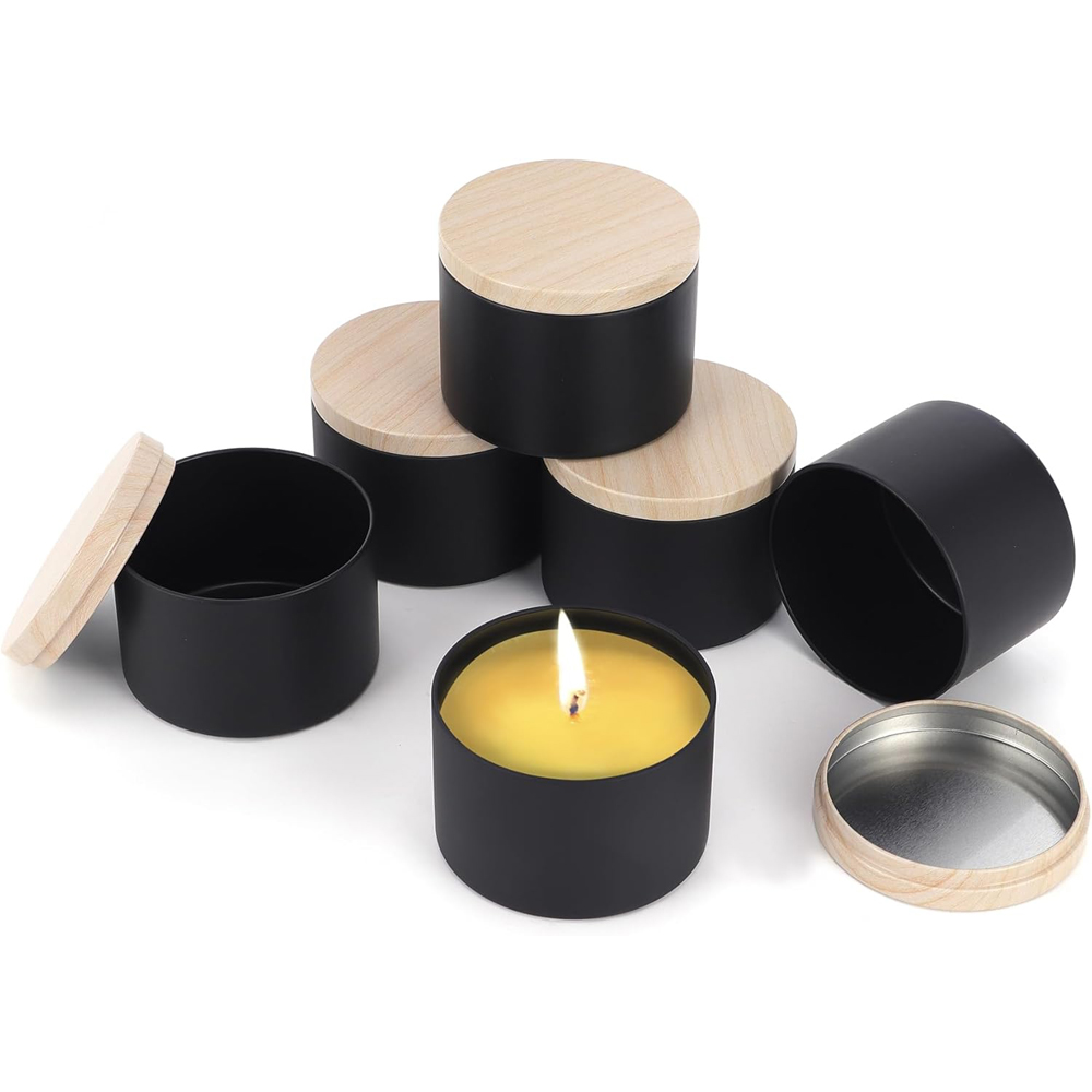 Metal Ahşap Desenli Kapaklı Be - Candle Making Homewood incelemesi ve fiyatı