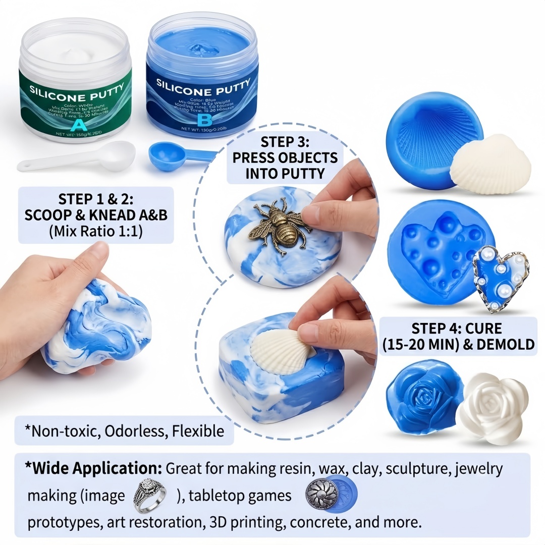 Silikon Macun Kalıp Yapım Malz - Candle Mold Silicone incelemesi ve fiyatı