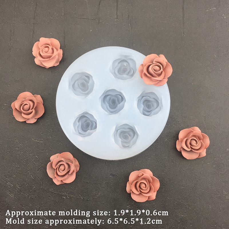 3D gül çiçek şekli yaprak sili - Candle Making Business incelemesi ve fiyatı