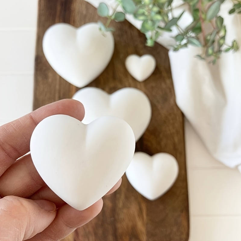 5 adet Kalp Şeklinde Alçı Mum  - Candle Mold Silicone incelemesi ve fiyatı