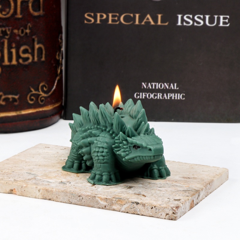3D Dikenli Dinozor Silikon Mum - Candle Making For Kids incelemesi ve fiyatı