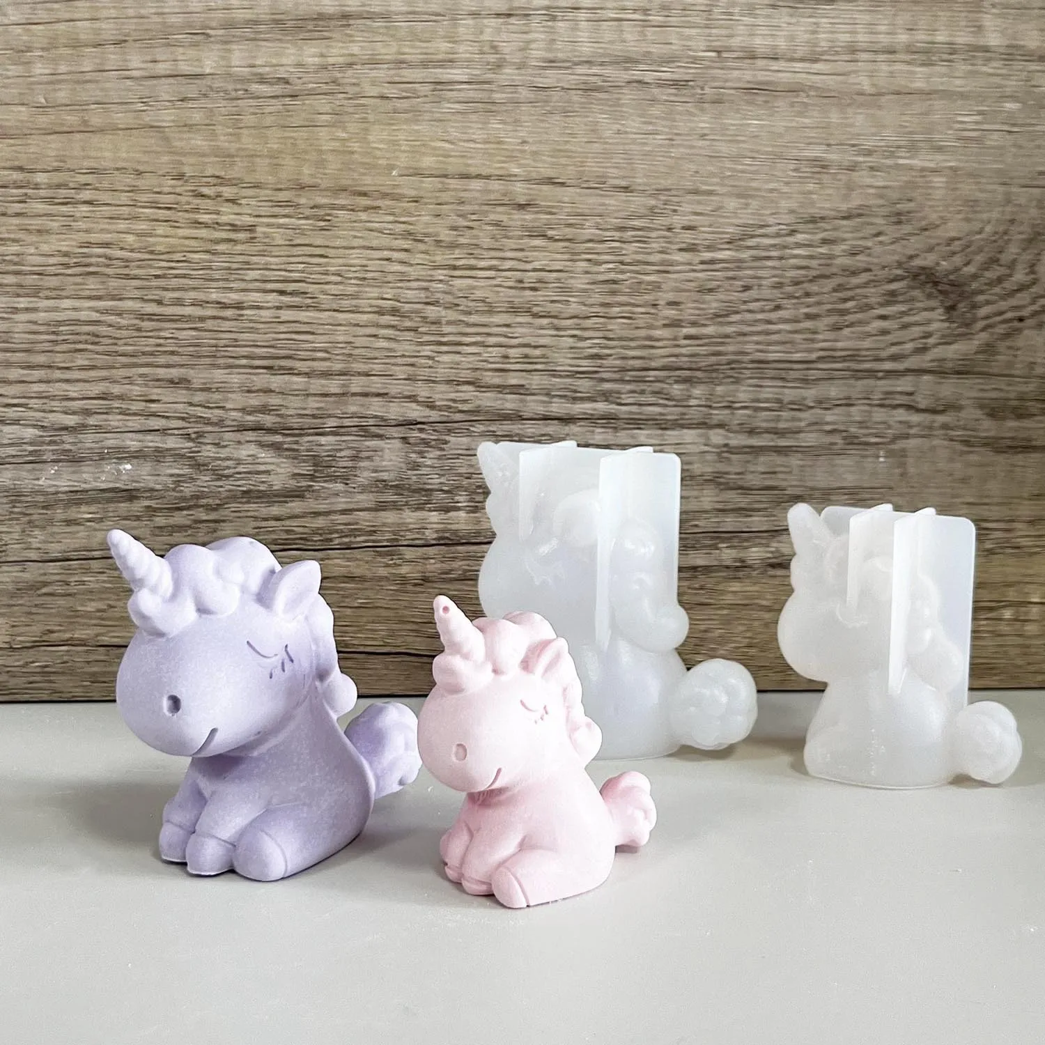 3D Geometrik Silikon Unicorn K - Candle Making Business incelemesi ve fiyatı