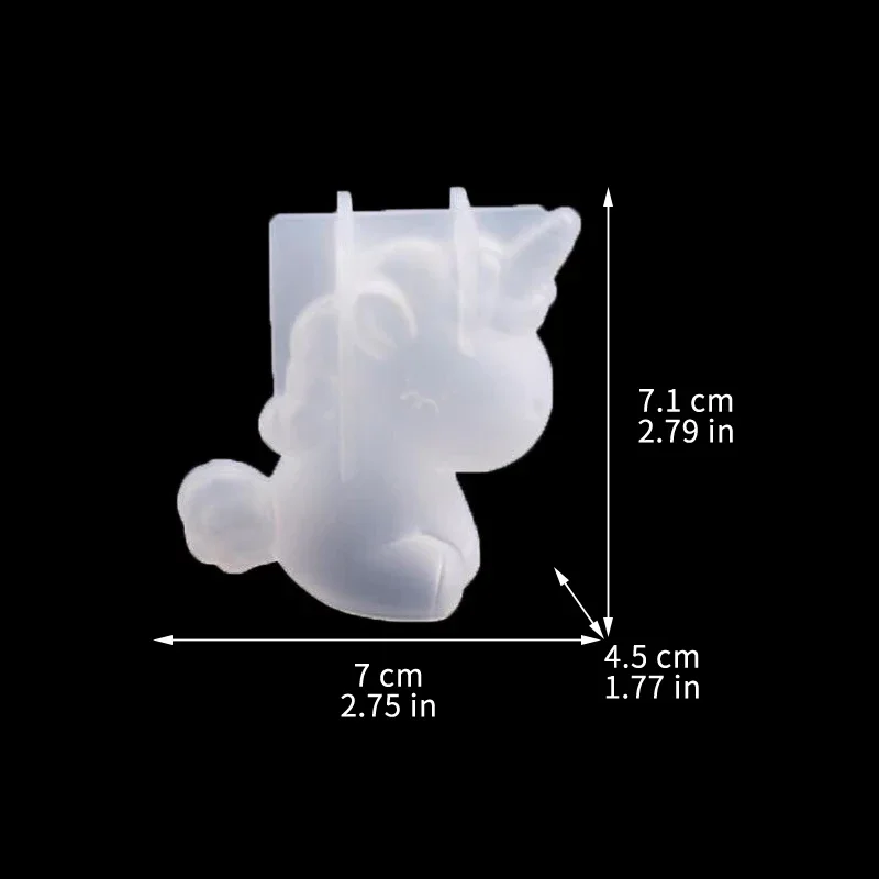 3D Geometrik Silikon Unicorn K - Candle Making Business incelemesi ve fiyatı