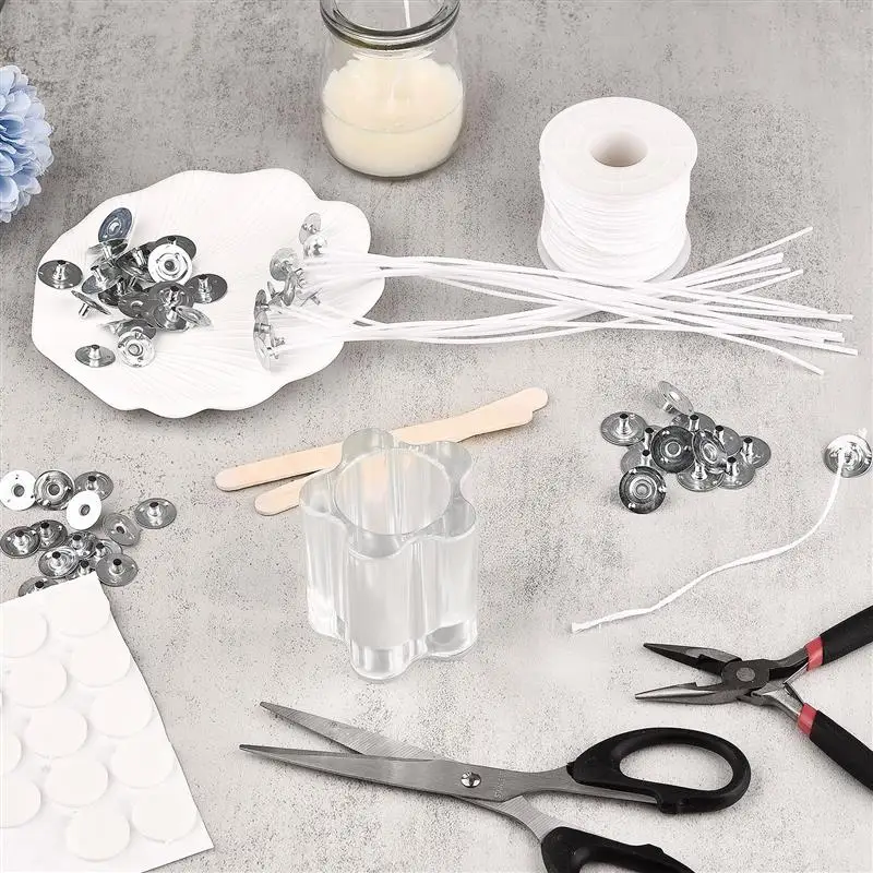 100/50 adet dumansız mum fitil - Cotton Wick Pre Tabbed incelemesi ve fiyatı