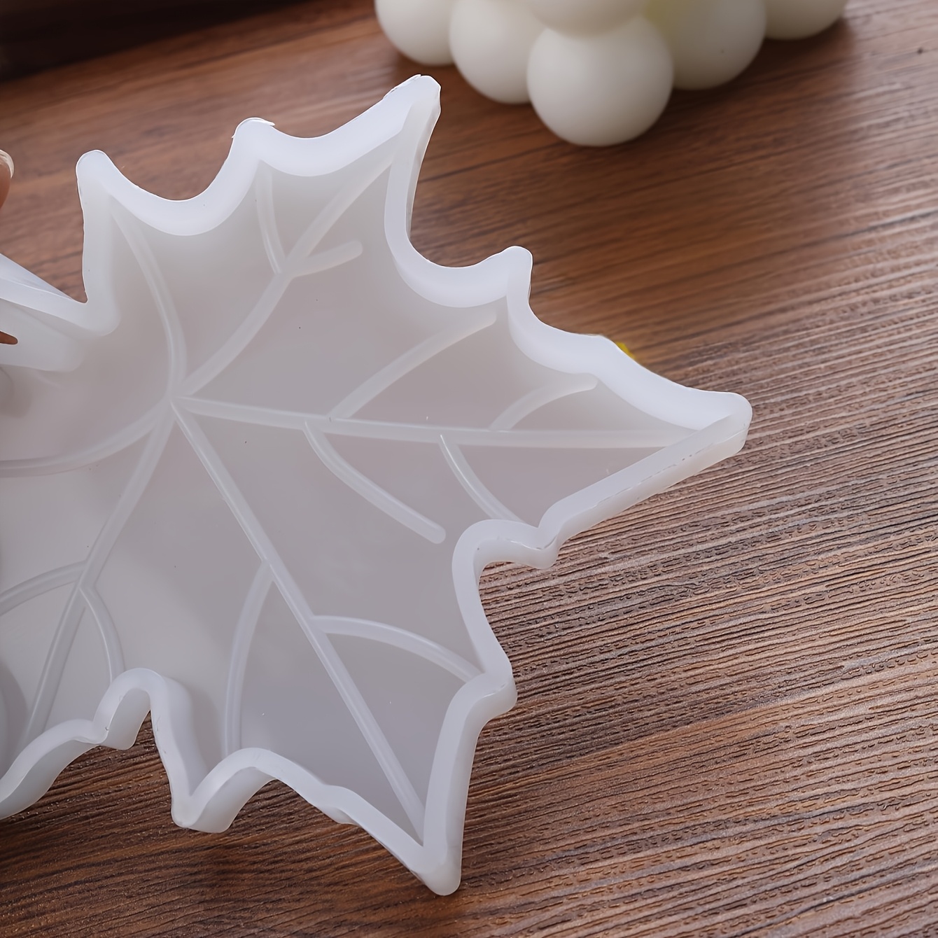 1PC Akçaağaç Yaprağı şekilli S - Candle Mold Silicone incelemesi ve fiyatı