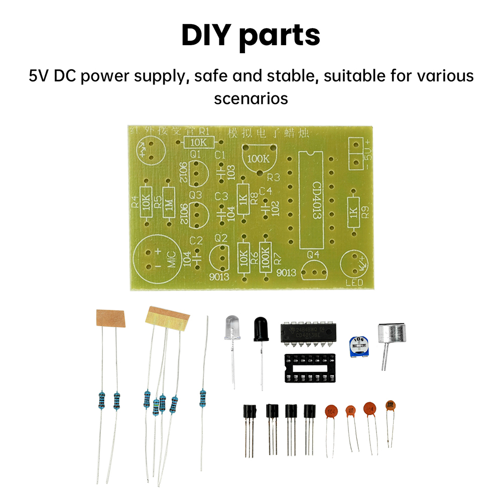 DC 5V Analog Elektronik Mum Ya - Candle Making In Dc incelemesi ve fiyatı