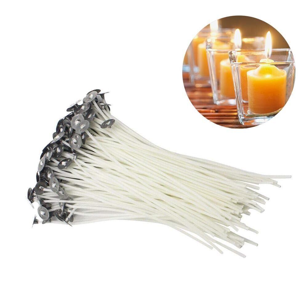 Mum Fitilleri 6 İnç Pamuklu Mu - Cotton Wick Pre Tabbed incelemesi ve fiyatı