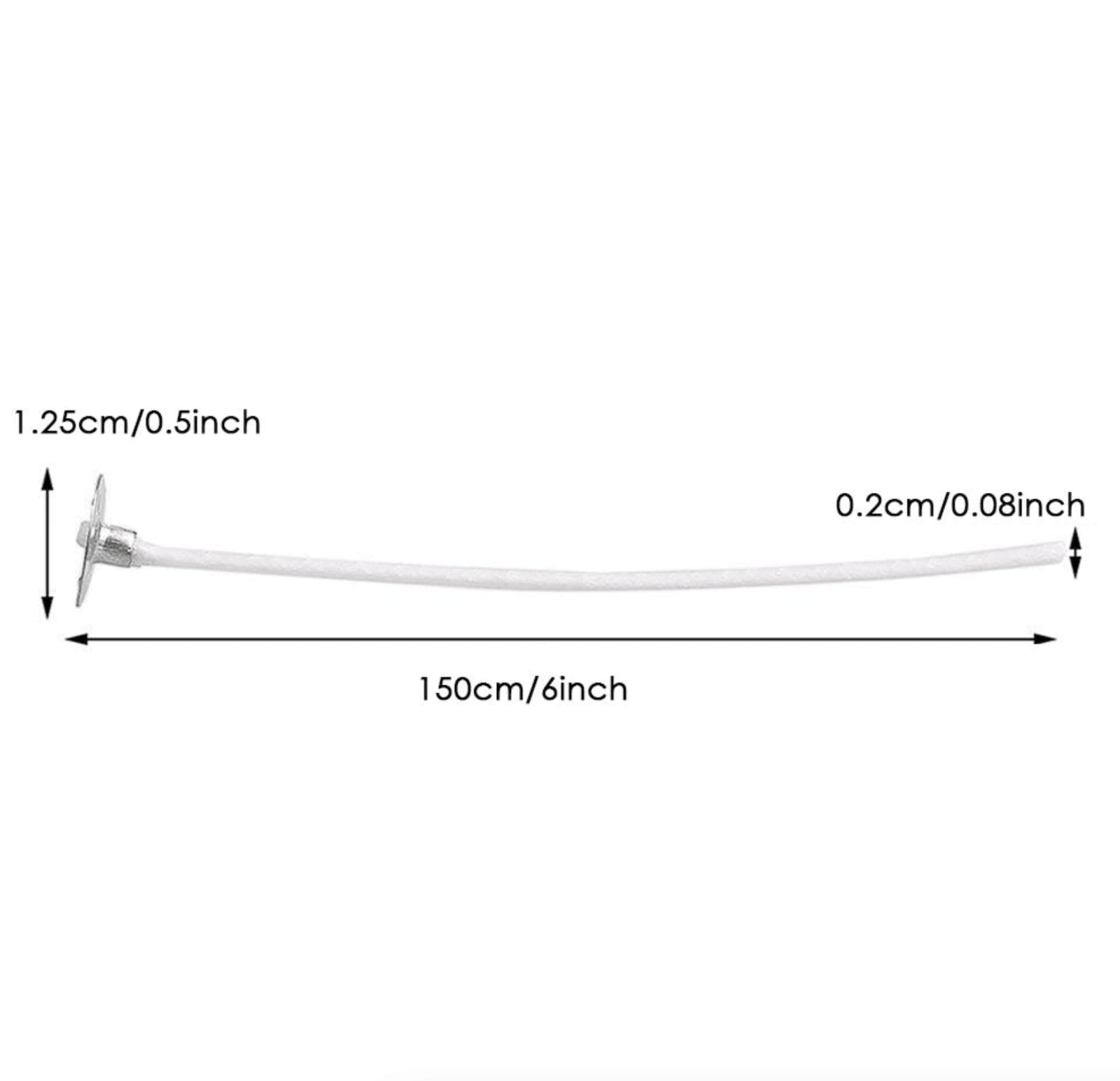 Mum Fitilleri 6 İnç Pamuklu Mu - Cotton Wick Pre Tabbed incelemesi ve fiyatı