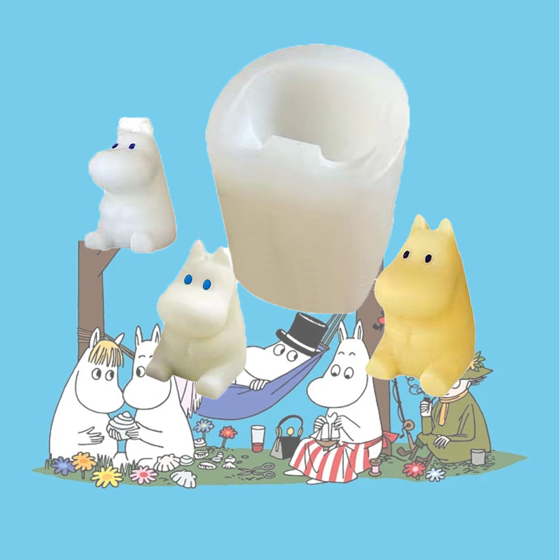 Sıcak Sevimli Anime Moomin Ser - Candle Mold Silicone incelemesi ve fiyatı