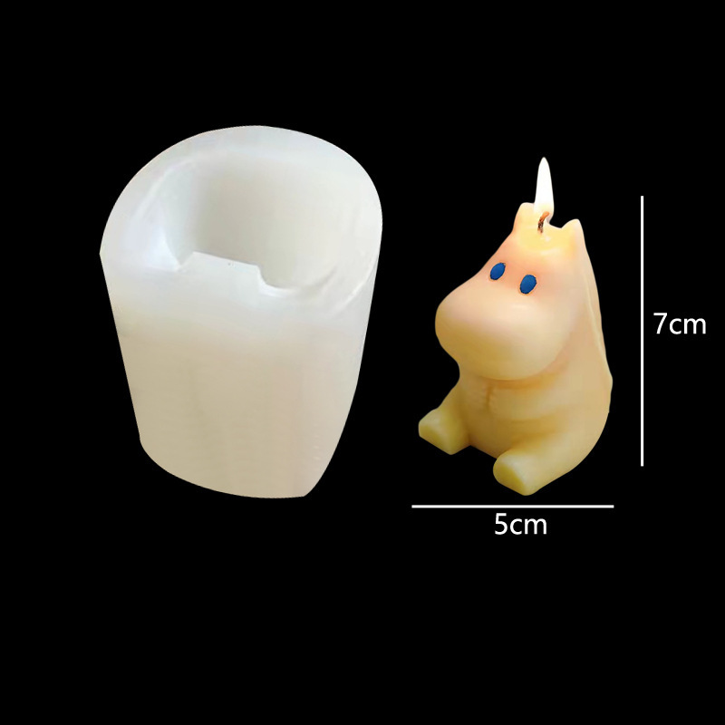 Sıcak Sevimli Anime Moomin Ser - Candle Mold Silicone incelemesi ve fiyatı