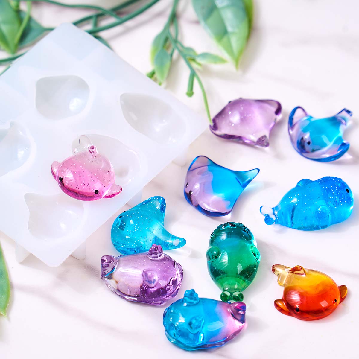 3D Şifalı Kawaii Manta Ray Bal - Candle Mold Silicone incelemesi ve fiyatı