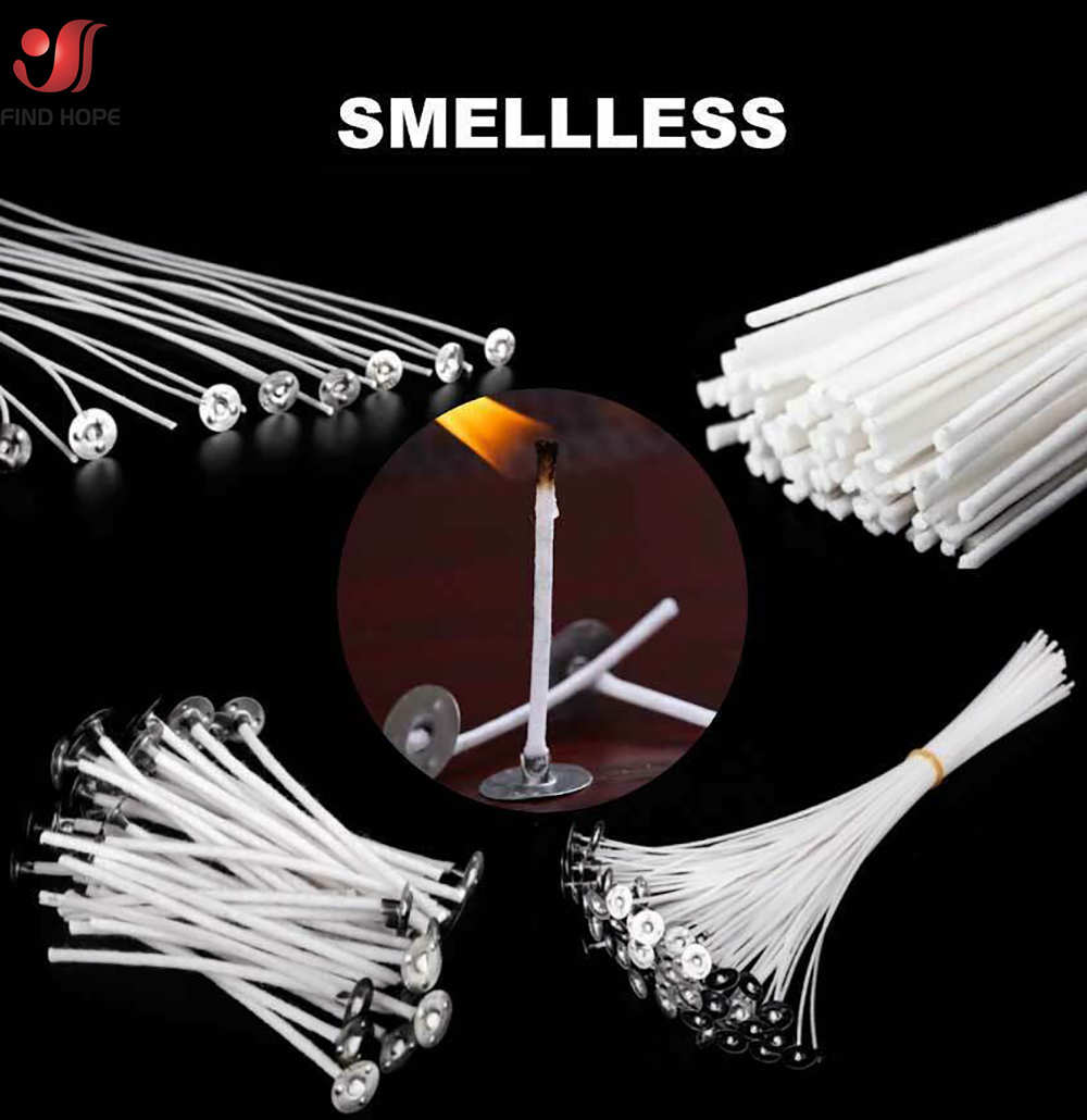 100 adet Dumansız Mum Fitiller - Cotton Wick Pre Tabbed incelemesi ve fiyatı