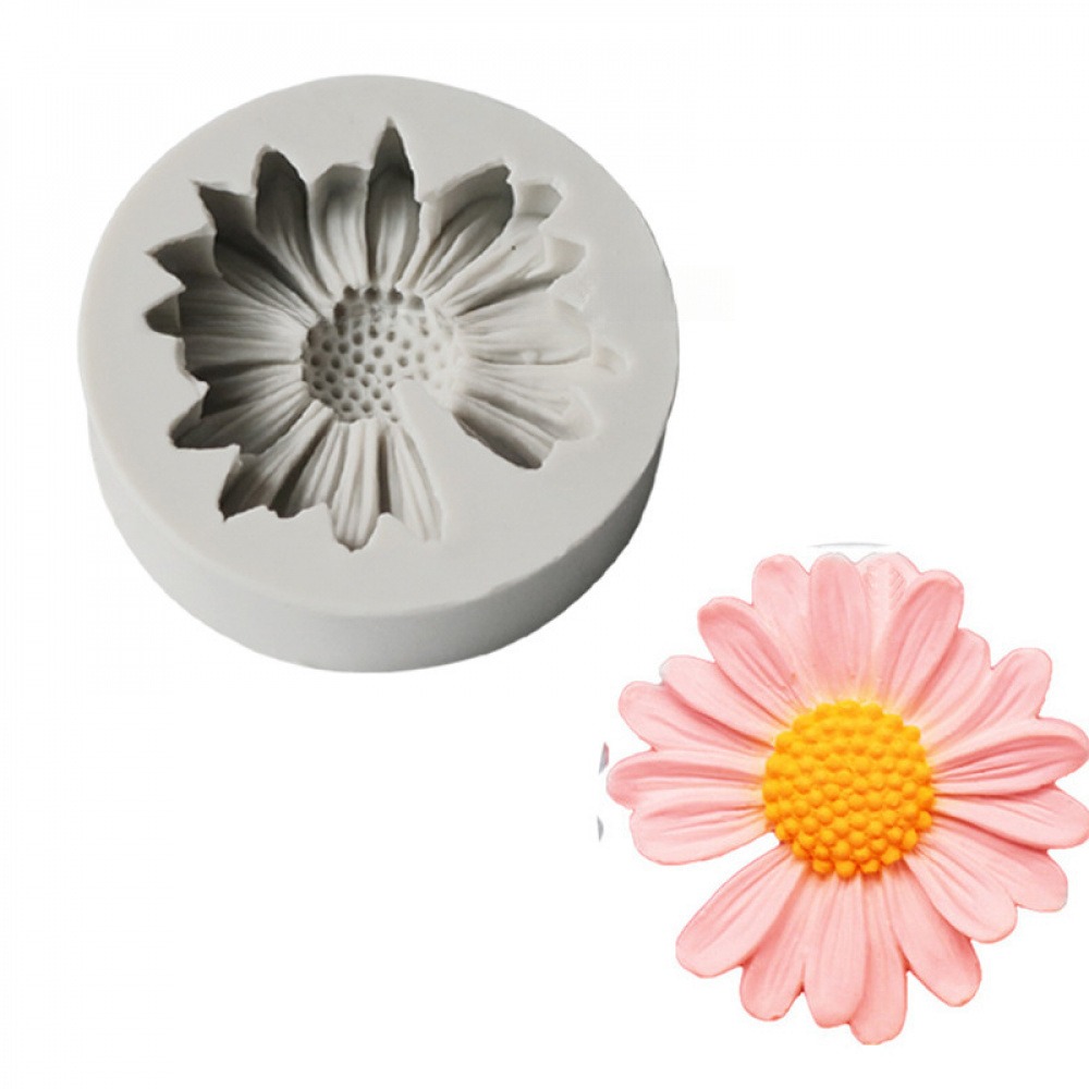 3D Papatya Çiçek Kalıp Güneş Ç - Candle Making Business incelemesi ve fiyatı