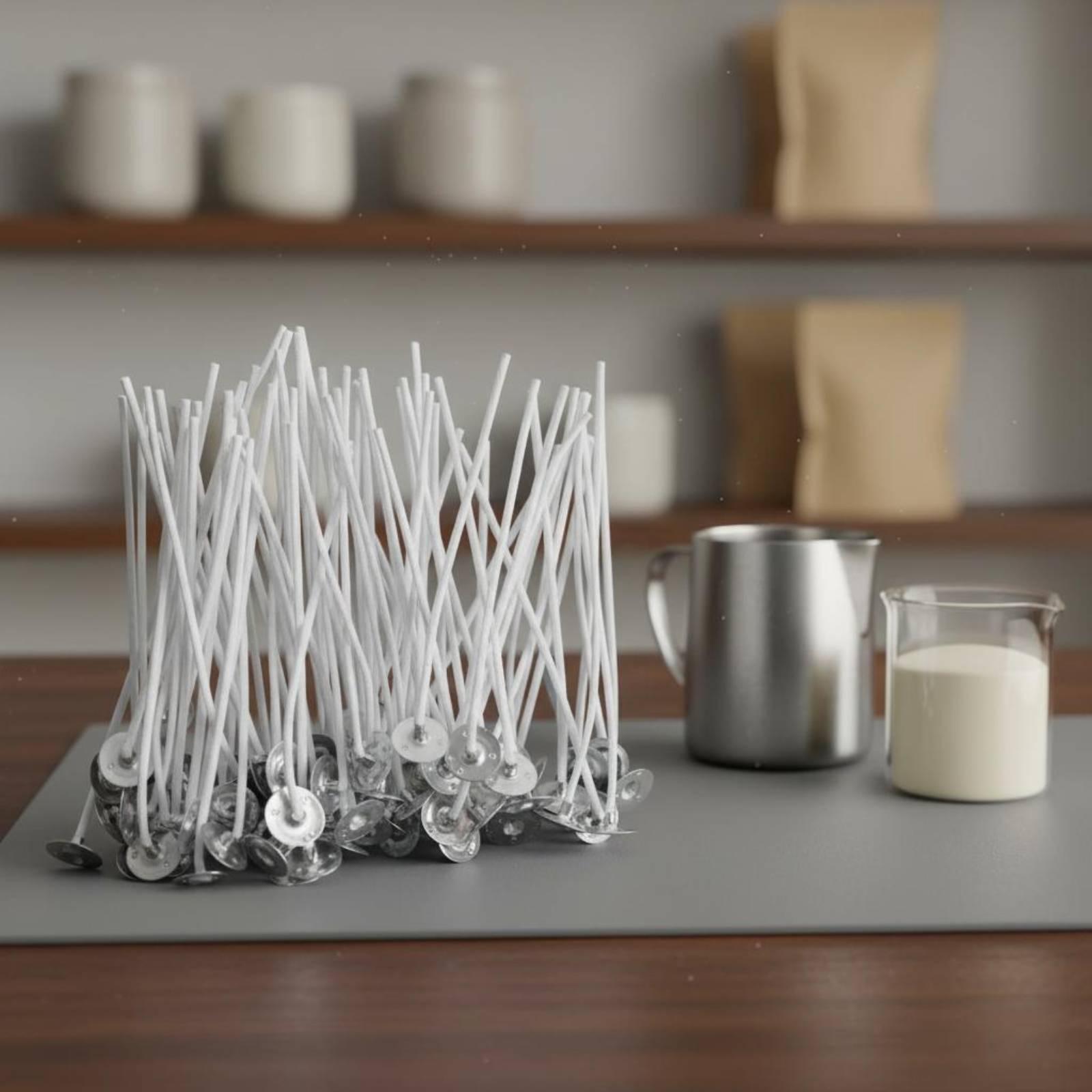 50 Parça Pamuklu Mum Fitili Sı - Cotton Wick Pre Tabbed incelemesi ve fiyatı