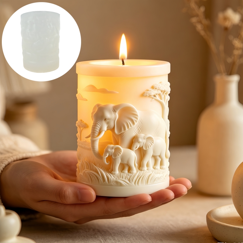 Fil ve Fil Çocuğu Silindirik M - Candle Making For Kids incelemesi ve fiyatı
