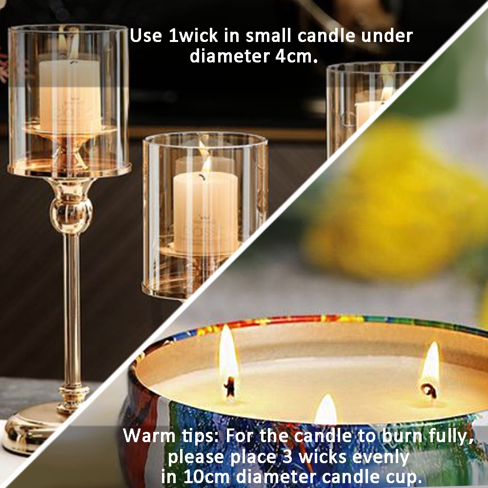 55 adet Çiçek Mum Fitil Ahşap  - Candle Making Homewood incelemesi ve fiyatı