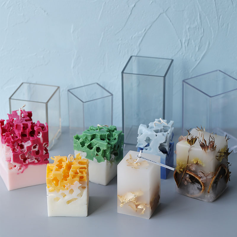 3D Kare Dikdörtgen Sütun Mum K - Candle Making Kits incelemesi ve fiyatı