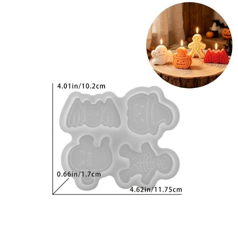 4 bölmeli silikon reçine kalıp - Candle Mold Silicone incelemesi ve fiyatı