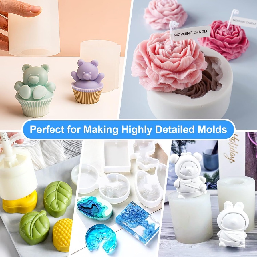 Silikon Kalıp Yapım Seti, 38.8 - Candle Making Kits incelemesi ve fiyatı