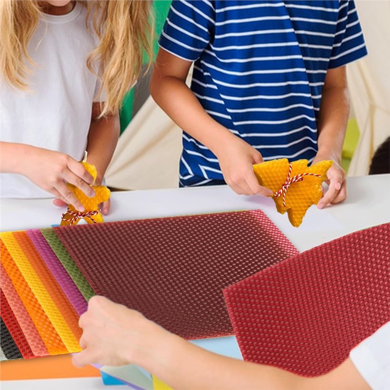 Mum Yapımı için 24 Adet 8x8 İn - Candle Making Kit Beeswax incelemesi ve fiyatı